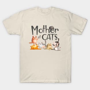 Mother of Cats T-Shirt